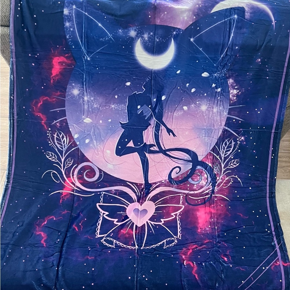 Sailor moon blanket